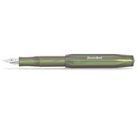 Kaweco Lunar Sport Stylo plume Shadow Green I Premium avec plume en acier pour cartouches d'encre 13 cm Plume : EF (extra fine)
