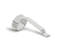 Kaweco PERKEO Clip argenté pour stylo Perkeo série I avec logo discret comme bel accessoire pour stylo plume et stylo roller en acier inoxydable