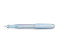 Kaweco Perkeo - Stylo plume irisé nacré I de qualité supérieure pour cartouches d'encre, stylo réservoir pour débutants, écriture prise en charge de 15,5 cm, plume : F (fine)