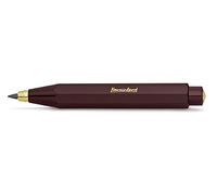 Kaweco Porte-mine classique sport de 3,2 mm 5B I en plastique de haute qualité au design octogonal à huit faces, porte-mine 10,5 cm, crayon d'impression rechargeable (Bordeaux)
