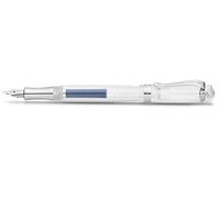 Kaweco STUDENT Stylo Plume Transparent de Qualité Supérieure I Cartouches d'Encre Avec Plume en Acier I Nostalgique de Luxe 16 cm I Largeur de Plume