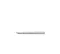 Kaweco Liliput Stylo à bille avec capuchon en acier inoxydable, argenté