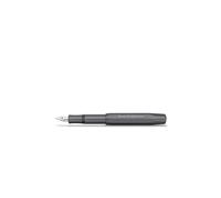 KAWECO Stylo plume Al Sport 0,9 mm Raw Medium argent