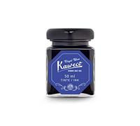 Kaweco Verre d'encre de 50 ml | Bleu roi | Encre de qualité supérieure pour stylo dans le réservoir d'encre | Végétalien sans cruauté envers les animaux, soluble dans l'eau et durable | Encre