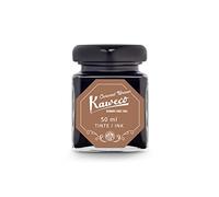 Kaweco Verre d'encre de 50 ml | Marron caramel marron caramel | Encre de qualité supérieure pour stylo dans le réservoir d'encre | Végétalien sans cruauté envers les animaux | Encre d'écriture de