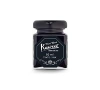 Kaweco Verre d'encre de 50 ml | Noir nacré | Encre de qualité supérieure pour stylo dans le réservoir d'encre | Végétalien sans cruauté envers les animaux et soluble dans l'eau | Encre d'écriture