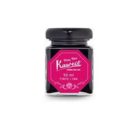 Kaweco Verre d'encre de 50 ml | Rouge rubis rouge ru ncre de qualité supérieure pour stylo dans le réservoir d'encre | Végétalien sans cruauté envers les animaux, soluble dans l'eau et durable |