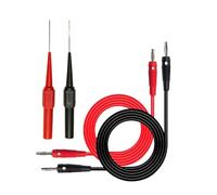 KAWISH Kit de sonde de test multimètre, fiche banane 4 mm et câble de test de 0,7 mm pour multimètre numérique et appareils d'alimentation de laboratoire