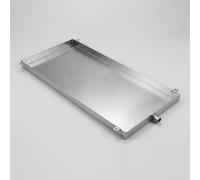 KAXLDHH Bac de Récupération pour Climatiseur, Bac d'Égouttement en Acier Inoxydable 304, Plateau Collecteur de Condensats avec Tuyau de Vidange(70x40cm)