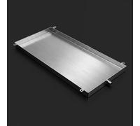 KAXLDHH Bac de Récupération pour Climatiseur en Acier Inoxydable 304, Plateau de Vidange Universel pour Unité Extérieure 1-2P avec Tuyau(70x30cm)