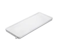 KAXLDHH Bac d'Égouttement de Climatiseur avec Tuyau de Vidange, Bac de Récupération des Condensats Universel en PP Épais pour Unités 1-5P, Kit de Drainage pour Clim Extérieure(92.5x45x2.5cm)