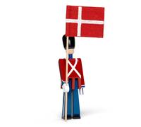 Kay Bojesen Denmark Support avec mini drapeau en textile Kay Bojesen 18.5 cm