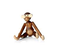 Kay Bojesen Petit singe Personnages 18.5 cm Singe Décoration de Noël, bois foncé