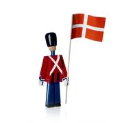 Kay Bojesen Denmark Porte-drapeau avec drapeau en tissu Kay Bojesen 29.5 cm