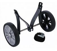 Kayakwagen Orkca Alaska 1280, noir, en acier inoxydable, design épuré et minimaliste, idéal pour les activités de kayak et le transport des kayaks au bord de l'eau