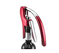 KAYCROWN Tire-bouchon professionnel en alliage de zinc, Tire-bouchon à levier de haute qualité avec coupe-capsule et décapsuleur intégrés, outil pour serveur Red