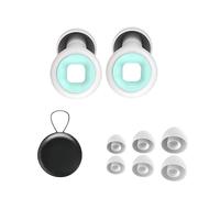 kaynura Bouchons d'oreilles moto en silicone souple, réutilisables - pour le sommeil, la moto et les concerts, 6 embouts, réduisent le bruit du vent, confortables au quotidien
