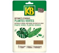 KB Bâtonnets d'engrais Plantes Vertes x40