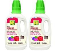 KB engrais géraniums et plantes fleuries 500 ml (Lot de 2)
