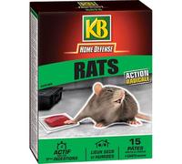 KB HOME DEFENSE Pate Dife Anti-Rats Pâtes 150 g | Adapté aux lieux secs et humides.