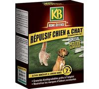 KB HOME DEFENSE Répulsif chiens & chats granulés Action 49 jours Huile d'eucalyptus citronné 200g