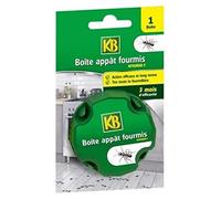 KB KBMFOUR - Anti-Fourmis Boîte Appât 10 g - Détruit durablement et en profondeur les fourmilières - Action efficace et long terme pour intérieurs et extérieurs - Efficace 3 mois - Fabriqué en France