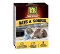KB Blocs anti-rats et souris Home Defense Rasofloc – 200 g (8 x 25 g) – Ultra efficace