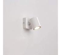 KBUUKYYXouy Applique murale minimaliste, projecteur créatif rotatif et pliable, éclairage intérieur for la maison, lampe de Style sauvage au Design moderne(White)