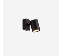 KBUUKYYXouy Applique murale minimaliste, projecteur créatif rotatif et pliable, éclairage intérieur for la maison, lampe de Style sauvage au Design moderne(Black)