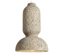 KBUUKYYXouy Luminaire suspendu japonais rétro en métal polystyrène haute densité, disponible gris, jaune sable, lampe suspendue, lustre de salon for coin vestiaire, table à manger(C)
