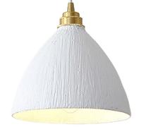 KBUUKYYXouy Suspension en métal blanc, lampe suspendue à grain de surface fer forgé, luminaires for la maison, lustre décoration laiton simple moderne for restaurant bar cuisine table manger café(B)