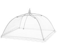 KC BLUE Kitchen Craft - Couvre-Plat/Cloche Alimentaire en Maille, Tissu Métallique, 30.5 cm