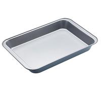 KC BLUE Kitchen Craft - Plat à Rôtir pour Four, Revêtement Anti Adhésif, 37 x 25 x 4.5 cm
