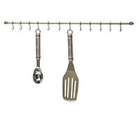 KC BLUE KitchenCraft Porte-ustensiles de Cuisine Mural avec 12 Crochets, Plastique, 9 x 12 x 16 cm