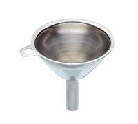 KC BLUE KitchenCraft Stainless Steel Mini Kitchen/Hip Flask Funnel, 5.5 cm (2")