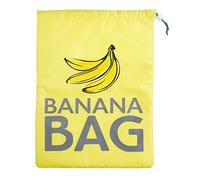 KC BLUE KitchenCraft Stay-Fresh Banana Preserving Storage Bag, 38 x 28 cm (15" x 11") - Yellow