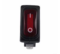 KCD3 Interrupteur à bascule ON-OFF à 3 broches avec LED intégrée 15 A 250 V AC 20 A 125 V pour l'électronique industrielle et commerciale