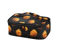 Kcldeci Boîte à déjeuner isotherme pour garçons et filles - Poulet frit - Nuggets - Boîte à déjeuner pour l'école