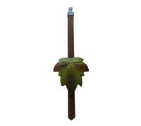 KD89 Balancier en Bois pour Pendule à Coucou - Petit modèle Feuille de chêne - Vert - Fabriqué en Allemagne