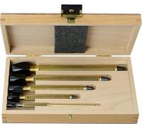 KD89 Horotec MSA02.027 - Assortiment de 5 mandrins en Laiton - 4 têtes carrée et 1 tête Ronde