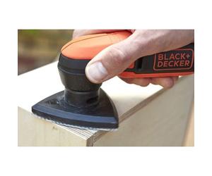 KD900KA-QS Ponceuse de détail sans fil - 12 V - 1,5 Ah - Plateau triangulaire 89mm - 1 batterie - 1 abrasif maille