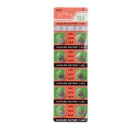 kdjsic 10 pièces Pile alcaline Bouton Pile Bouton AG5 LR754 393 SR754 193 546 RW28 48 Aide auditive écouteur Montre Piles