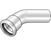 KE Kelit CP426, STEELFIX, équerre à sertir en acier au carbone, 45°, extérieur/intérieur, 88,9, 1 pièce