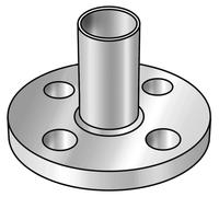 KE Kelit CP486R, STEELFIX en acier au carbone, bride de raccordement à sertir, extrémité de tuyau, PN10/16, 67-DN65, 4, 1 pièce