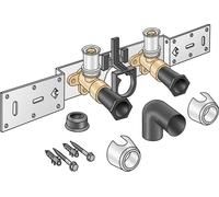 KE Kelit KMW485SB, KELOX-ULTRAX-W, kit de raccordement avec siphon coudé, 20x1/2", 15 cm, 1 pièce.
