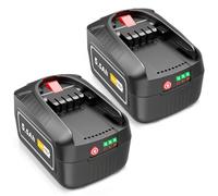 KEATFE 2 pièces 18 V 5500 mAh Batterie lithium-ion PBA compatible avec les outils électriques Bosch, PBA1860 Batterie de rechange Compatible avec les outils Bosch pour la maison et le jardin 18 V PBA