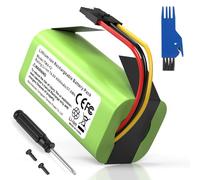 KEATFE Batterie de Rechange 14,4 V 4,0Ah pour Eufy L60 L50 Hybrid/Ses, pour IRobot Roomba Combo Essential/Y0112/Y0110, pour Xiaomi Mop 2 Lite N011-4S1P