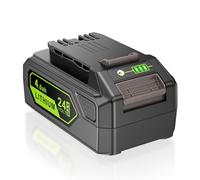 KEATFE Batterie de rechange 24 V 4 Ah pour Greenworks, batterie Li-Ion GW2430 pour outils Greenworks 29842 29852 BAG708 BAG711 20352 22232 2508302