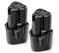 KEATFE Lot de 2 batteries de rechange 10,8 V 3,5 Ah pour coupe-bûches Stihl GTA 26 / HSA 26 Batterie pour tronçonneuse GTA 26 40 Taille-haie HSA 26 30 40 Aspirateur à feuilles SEA 20 Débroussailleuse