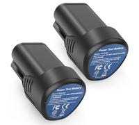 KEATFE Lot de 2 batteries lithium-ion 4000 mAh pour Dremel 8260 8240 8250 Outil rotatif sans fil multifonction 12 V 4,0 Ah Batterie Li-ion de rechange